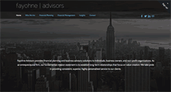 Desktop Screenshot of fayohne.com